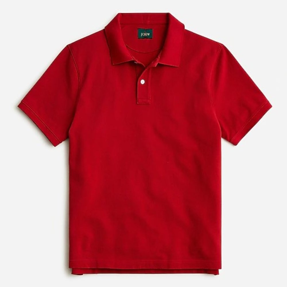 J. Crew Classic piqué polo shirt XL